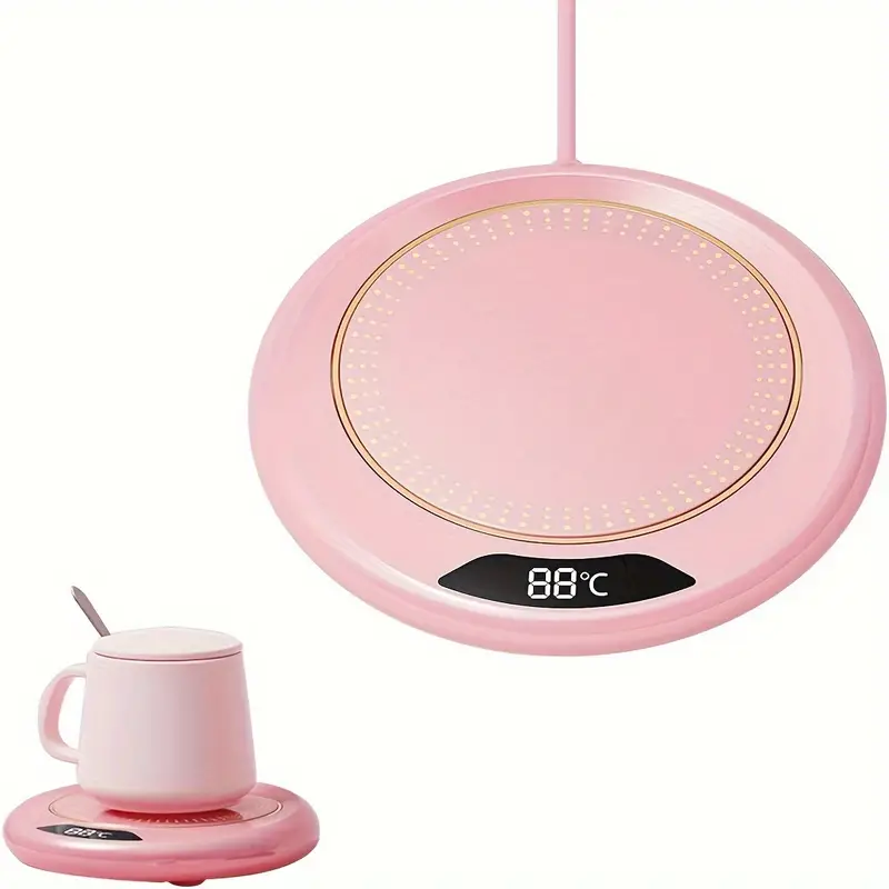 Usb Chauffe Tasses, Mug Chauffant Électrique Avec 3 Réglages De Température Tasse Chauffante Usb Chauffe Tasses, Mug Chauffant Électrique Avec 3 Réglages De Température Tasse Chauffante