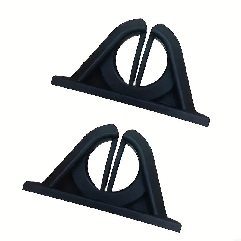 2pcs/set Fishing Rod Display Rack Vertical Bracket Silicone Bracket Fixing Rack Fishing Rod Collection Rack Fishing Tools