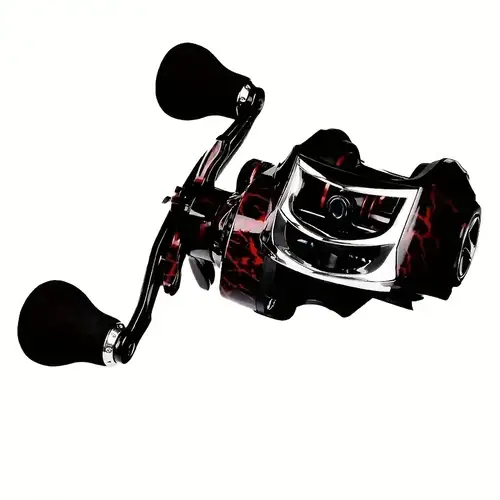 ultralight baitcasting reel with magnetic braking system, 7.2:1 gear ratio, 18+1 ball bearings, 17.64lb max drag, aluminum alloy construction for saltwater & freshwater /pike fishing - hand use | Free Shipping On ultralight baitcasting reel with magnetic braking system, 7.2:1 gear ratio, 18+1 ball bearings, 17.64lb max drag, aluminum alloy construction for saltwater & freshwater /pike fishing - hand use | Free Shipping On