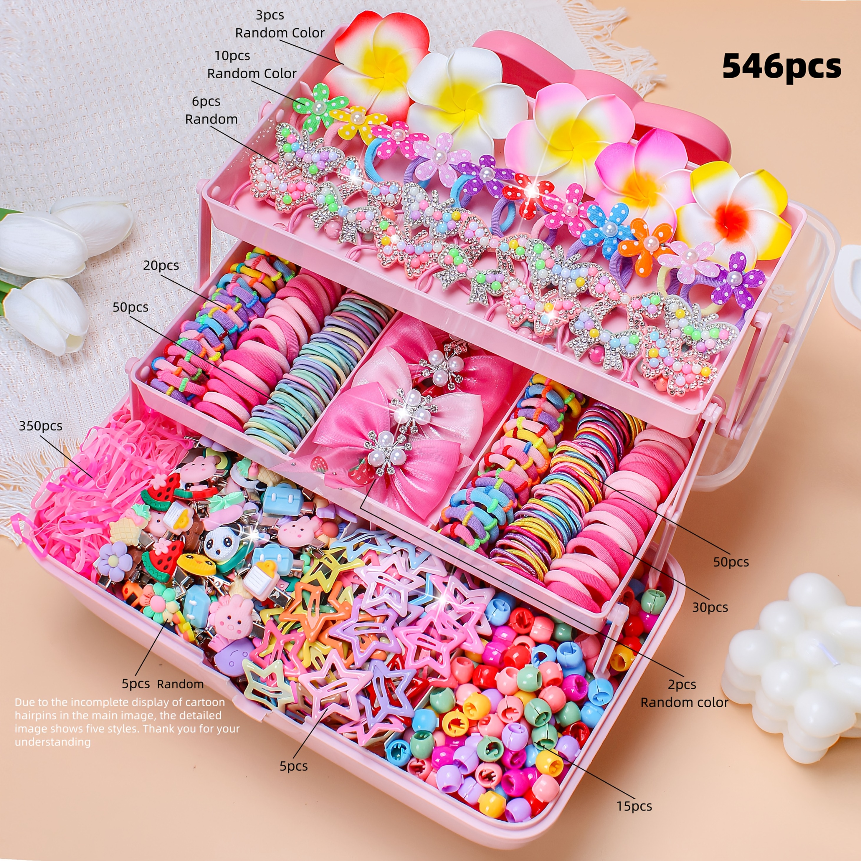 20 546pcs hair accessory set - Temu Cyprus