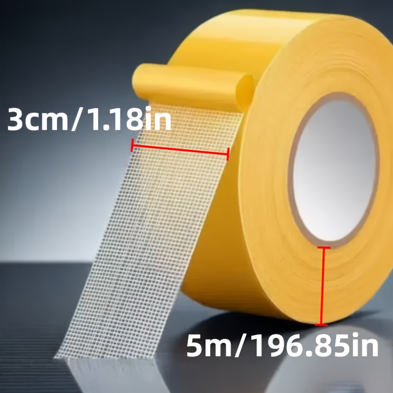 The Grid Double-sided Tape Features Strong , Sticking To Carpets And Floors To Prevent Carpet Edges From Curling Or Shifting. It Carpets Smooth And Aesthetically , And Remains Secure Under Daily Foot