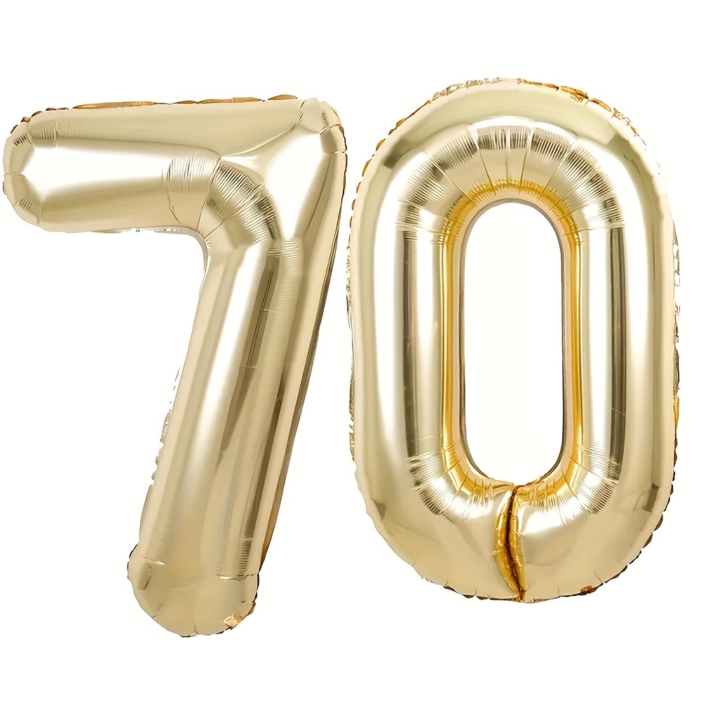 Image of Enormous 40-inch Light Balloons - Perfect For 70th Birthday Or Anniversary Decorations, Party Decor, Halloween Decorations, Christmas Decorations, And Festive Decor