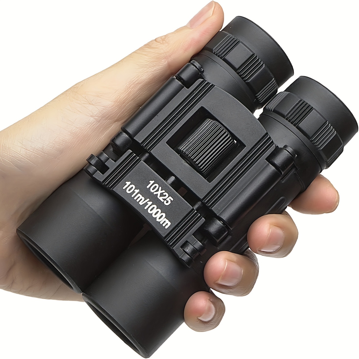 TEMU Binoculars 10x25 Binoculars, Binoculars Foldable, Suitable For , Traveling, Hiking, Bird Watching, Observing Outdoor Scenery, Hunting,