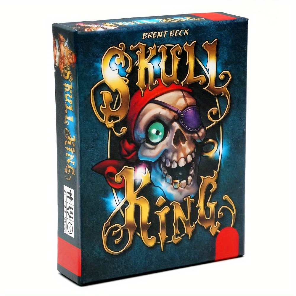 

Roi des Crânes: Jeu de Société sur le Thème des Pirates par Schmidt Spiele - Jeu de Cartes Stratégique, Édition Standard, de Haute Qualité, Âges 8+