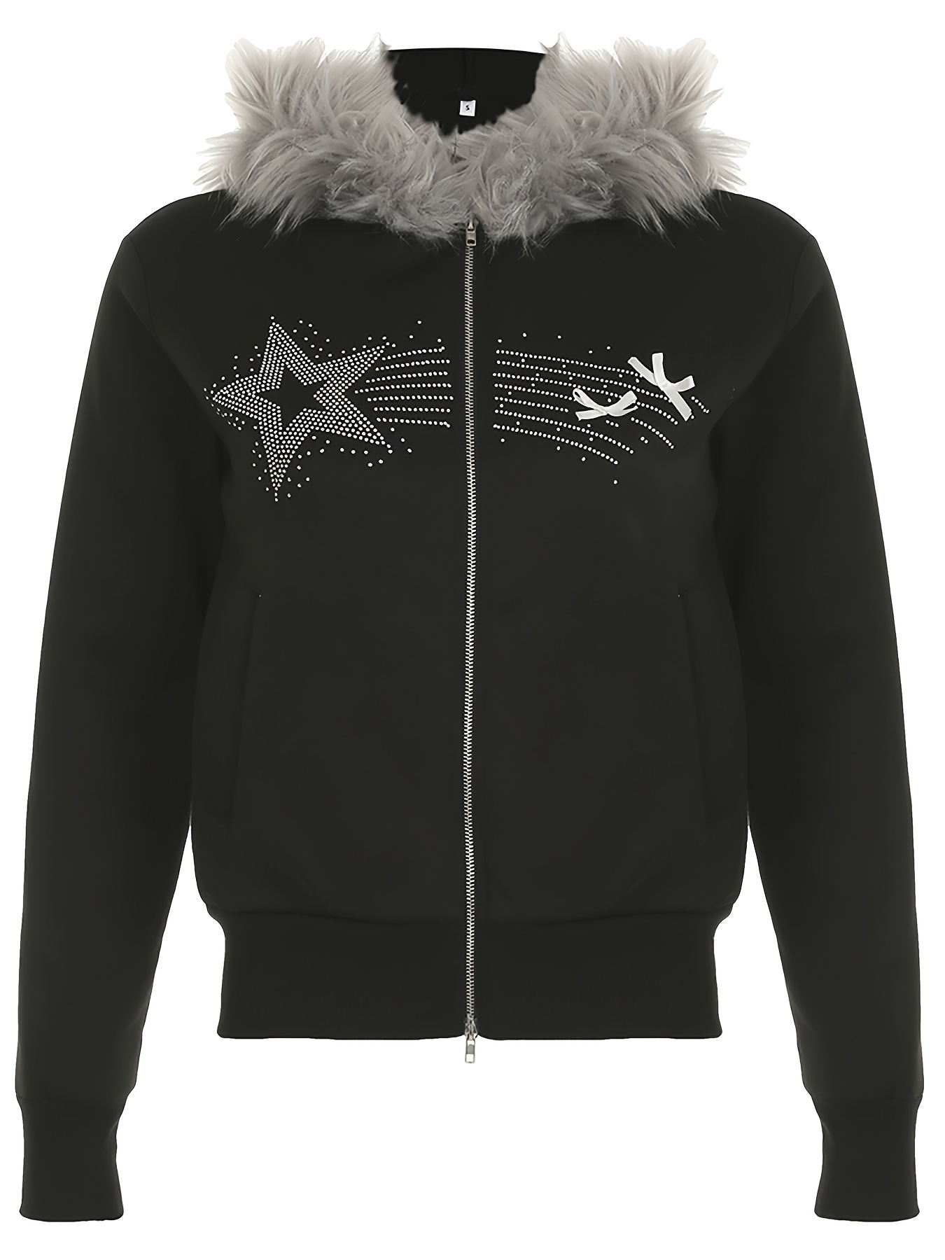 fur python gimmick mods coat black y2k y2k aesthetic retro dark