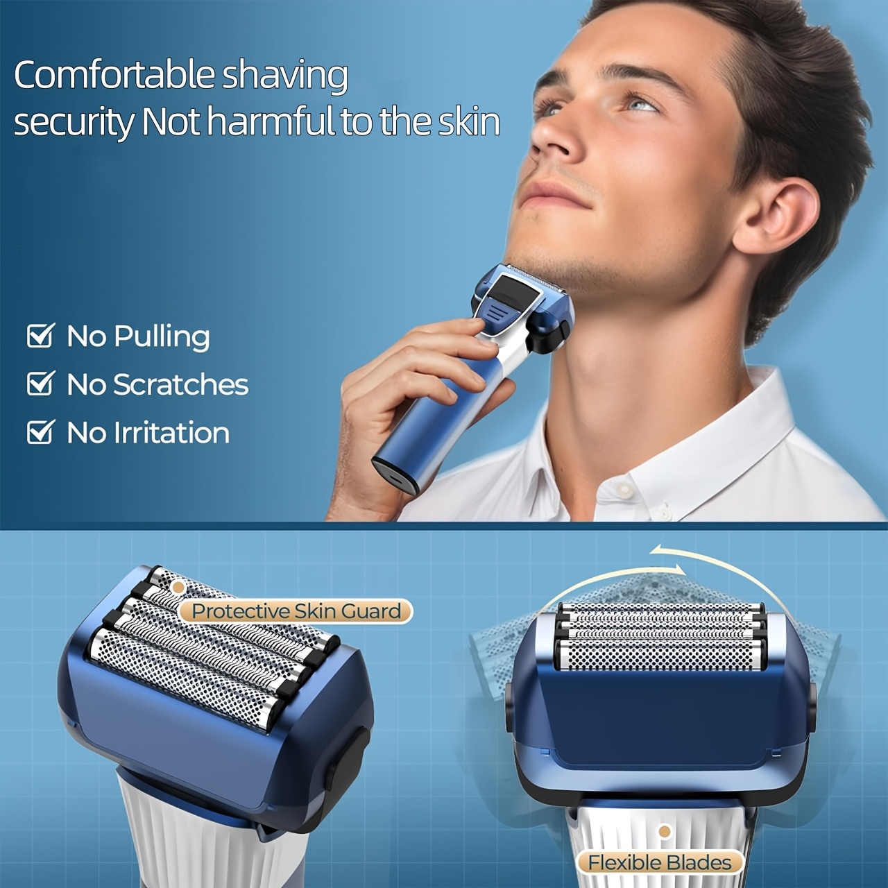 HATTEKER Heren Haarstylist Draadloze Haartrimmers