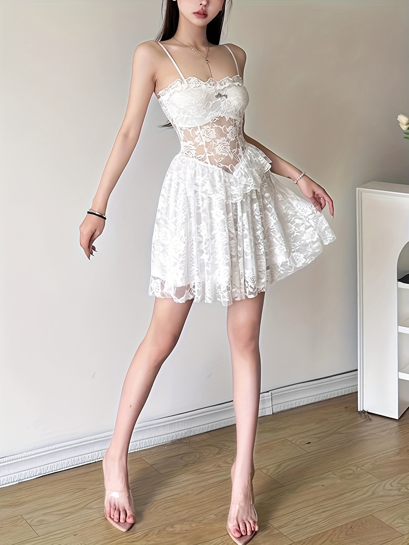 asian lace fit strapless womens dress - Temu Germany