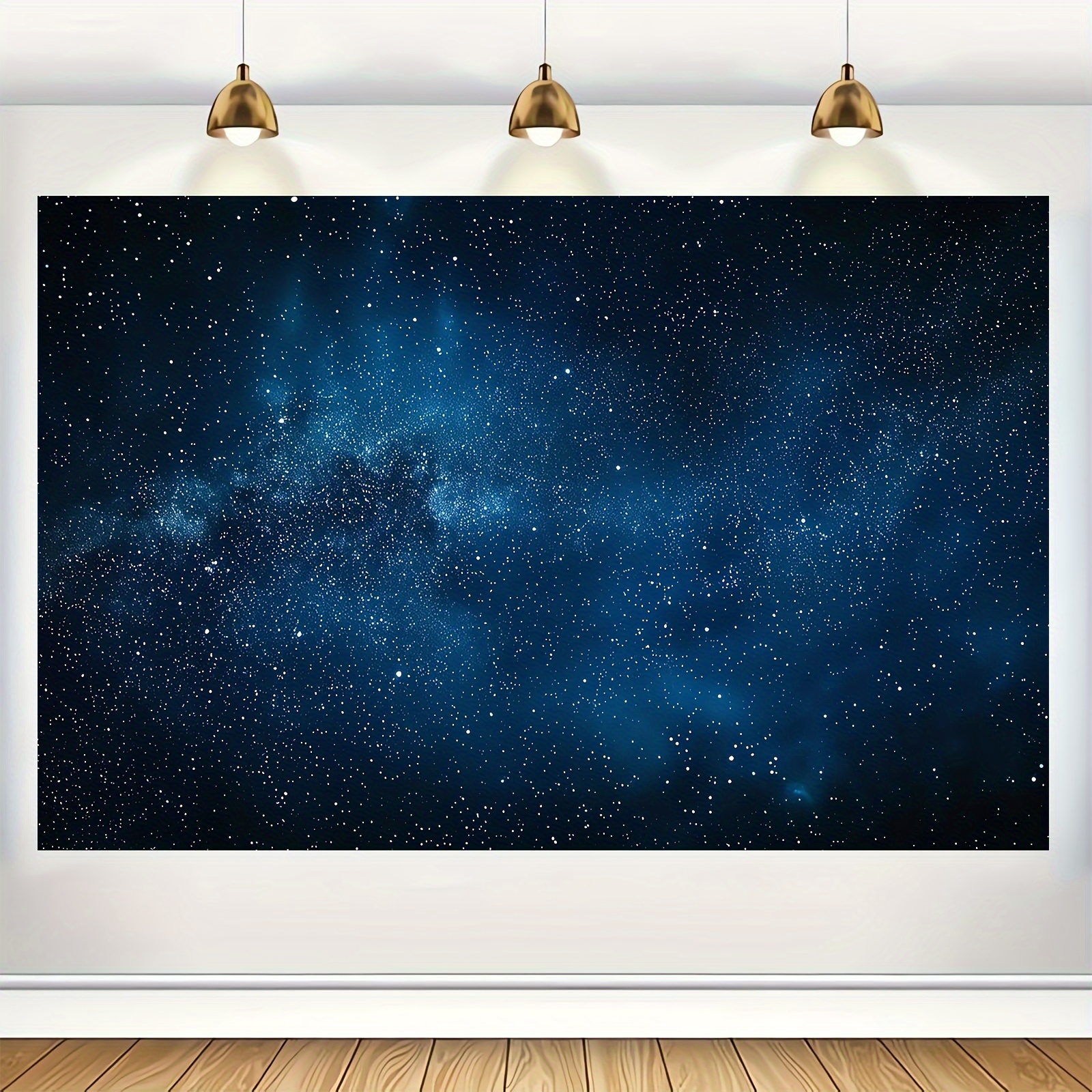 1pc Photography Backdrop, Night Sky Star Backdrops Universe Space Theme ...