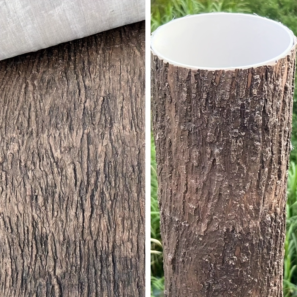 multifunktionale knstliche baumrinde  weiches material, gre, ideal zum  abdecken von rohren, sulen wnden, mit realistischer weidenrinden-textur -  haushalt & kche - Temu