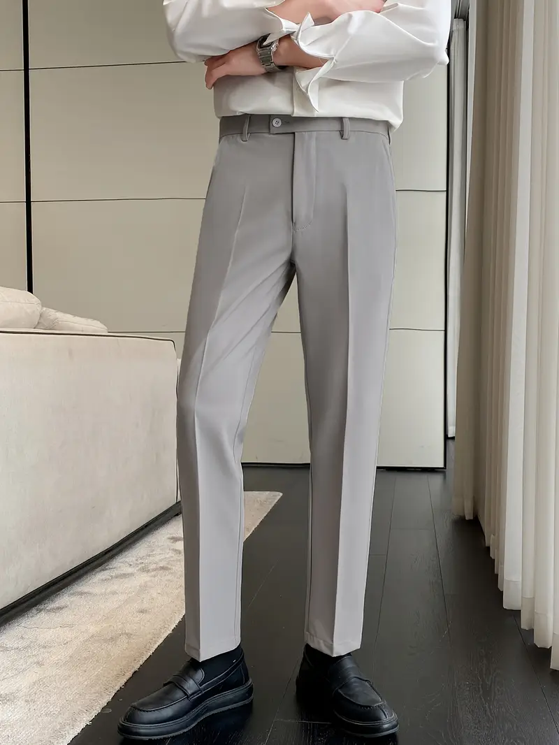 easy stylish versatile business casual cropped suit pants - Temu United Arab Emirates easy stylish versatile business casual cropped suit pants - Temu United Arab Emirates