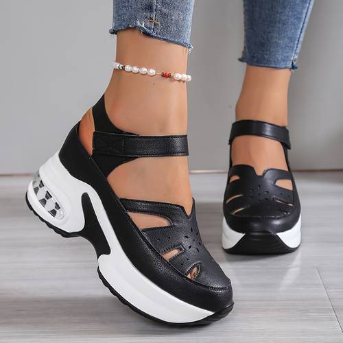 nuevas zapatillas deportivas casuales de mujer con gruesa cómoda, transpirables, con, diseño y , zapatos para mujer