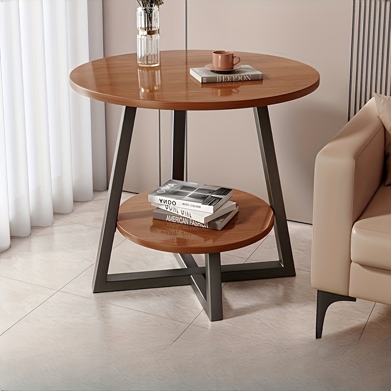 modern side table   room bedroom office furniture sturdy hardwood   metal legs space saving accent table for small spaces easy   ideal for apartments dorms home decor table for living room dorm room storage   durable construction contemporary design quality materials apartment essentials