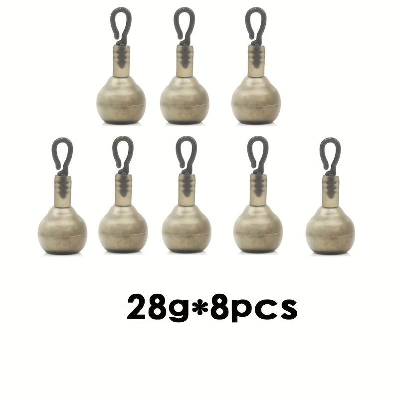 Image of 3/5/8pcs, Fishing Sinkers, Fishing Accessories, Suitable For Carp Fishing, Multiple Sizes