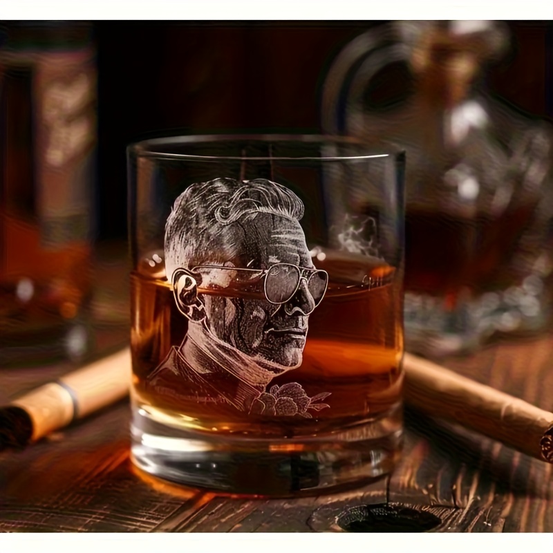 personlig foto & text whiskyglas - anpassad graverad årsdag, bröllop, födelsedagspresent till honom - hållbart återanvändbart med parfototext - elegant handtvätt endast artisanhantverk whiskyglas för alla hjärtans dag, födelsedagar, jubileer - premium dryckesglas för honom, gåvor till whiskyliefare, årsdagspresent, sofistikerad design, högkvalitativt , present, premium hantverk, a köpare | Handla På Temu Och Spara | Temu