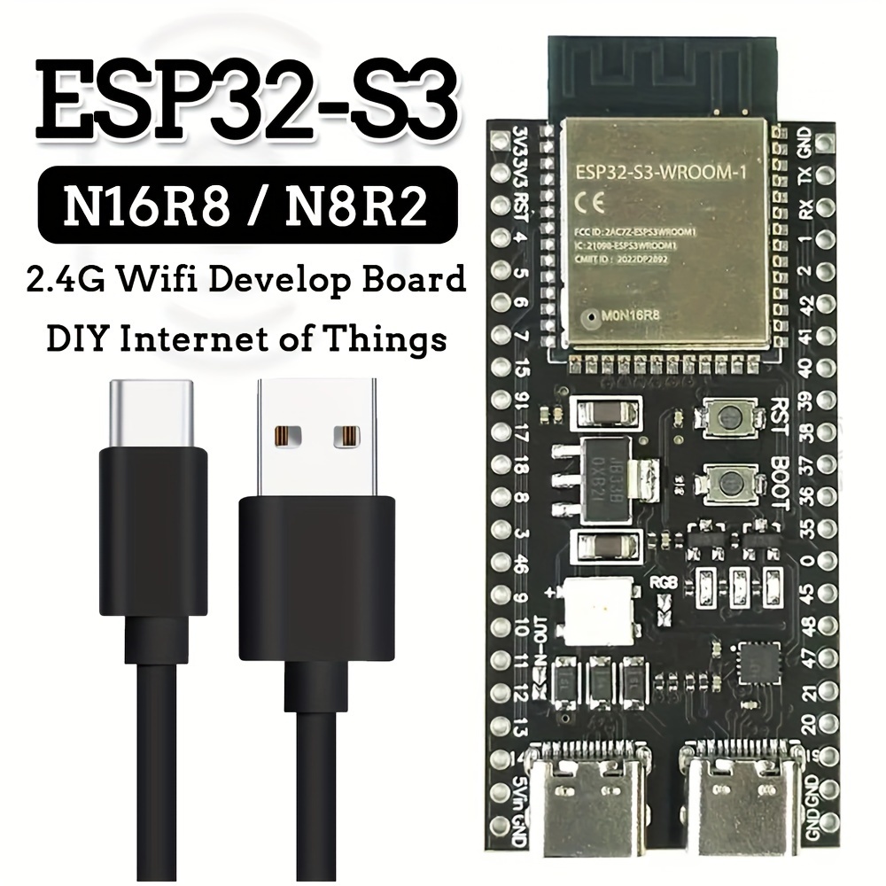 開発ボード type c usb ch340c wifi 低電力 esp 32 付き | tem - Temu Japan