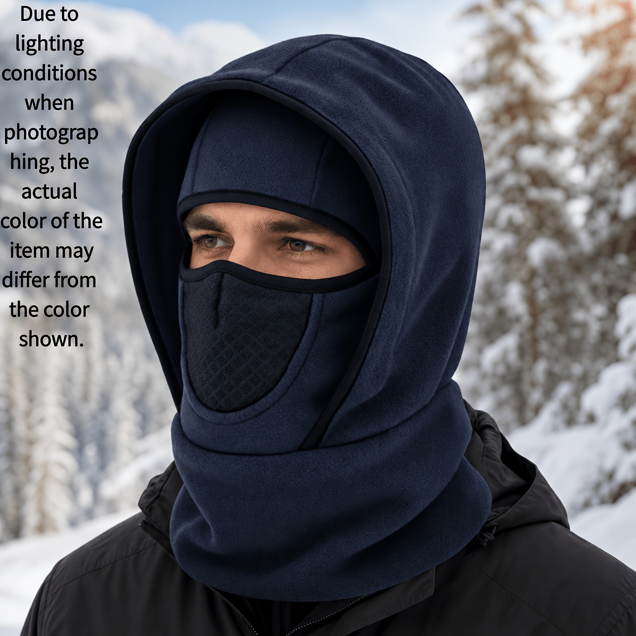 Outdoor Sports Thermal Hat, Unisex Face and Neck Cover