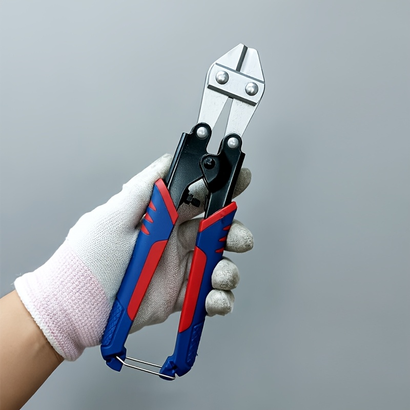 TEMU 1pc Mini Wire Cutter, Steel Wire Cutter, Iron Wire Cutter, Large Pliers, Beak-style Scissors, Diagonal Cutting Pliers, Labor-saving, For Cutting