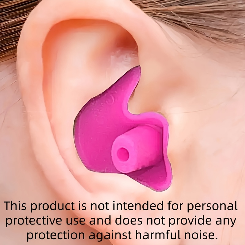 10pcs classic exquisite durable noise canceling earplugs material soundproof waterproof lightweight