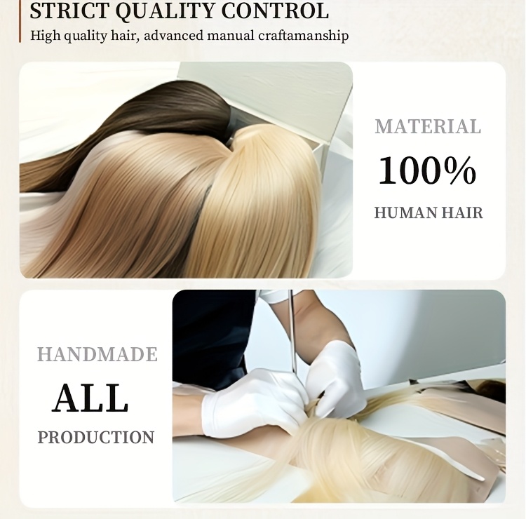   clip in bangs natural looking wispy human hair fringe with tempered hairpieces for women orange color straight style for daily wear elegant hairpiece daily wear hairpiece sleek hairpiece   hairpiece details 6