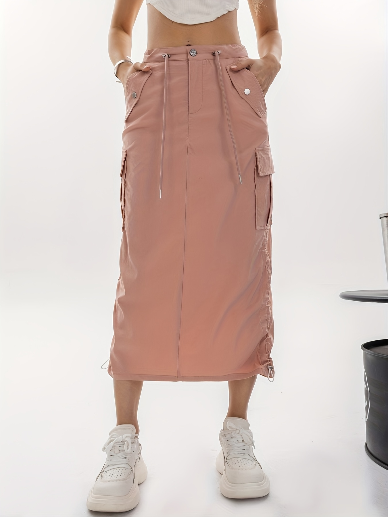 cargo skirts sold on Temu United States