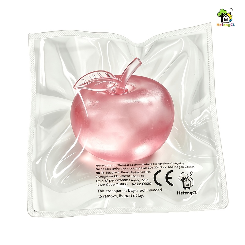 Image of 1pc , Pink Stress Ball, Slow Rebound Squeeze Fidget Toy For Anxiety Relief, Soft Stress Ball Pinch Sensory Toy