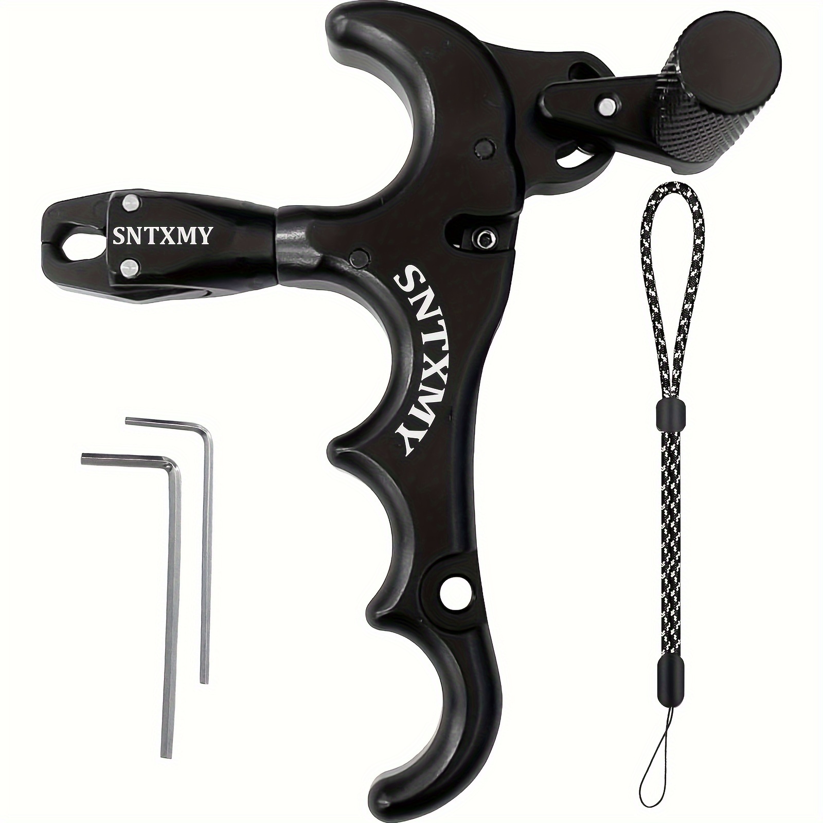 

1pc Aluminum Alloy Release Trigger - Thumb Release For Archery, Ideal For Christmas, Halloween, , Eid