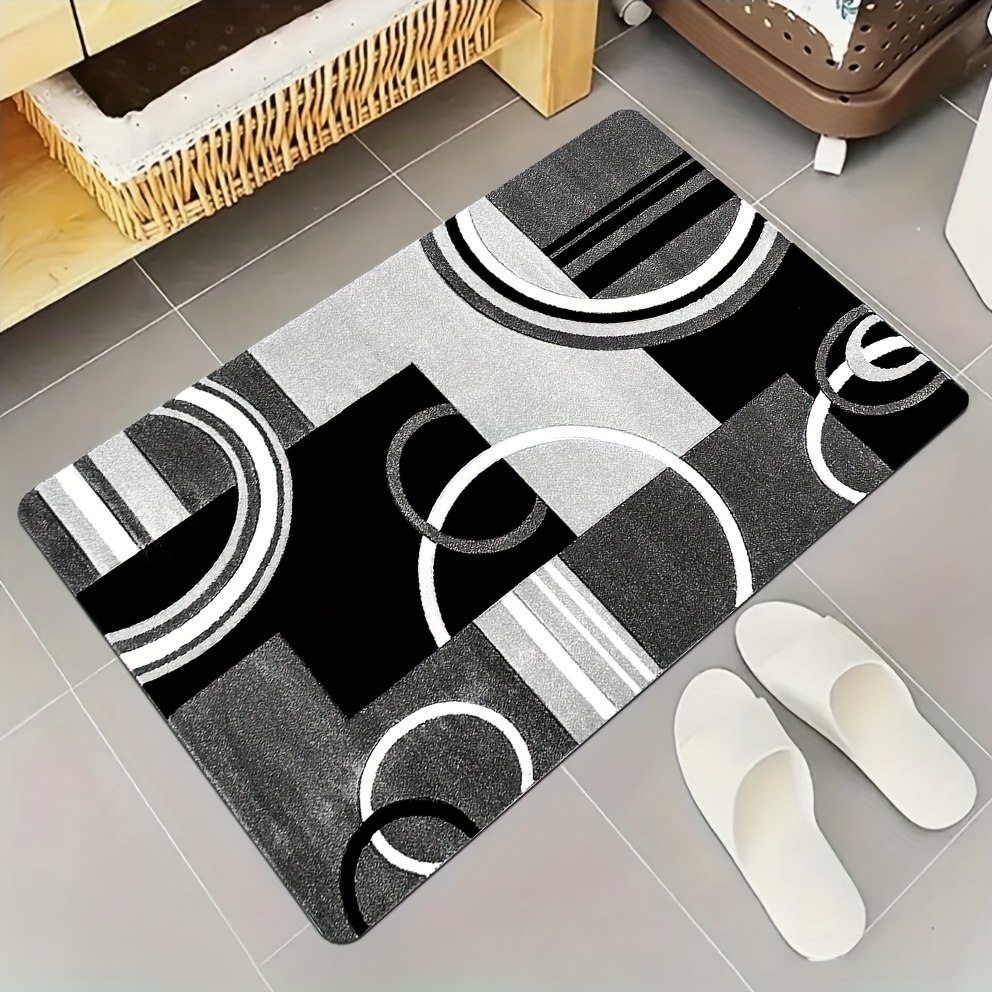 Home Decor Mat Alfombras de cocina lavable patrón piedra pasillo sala de  estar alfombra bienvenida alfombra antideslizante entrada alfombras A8