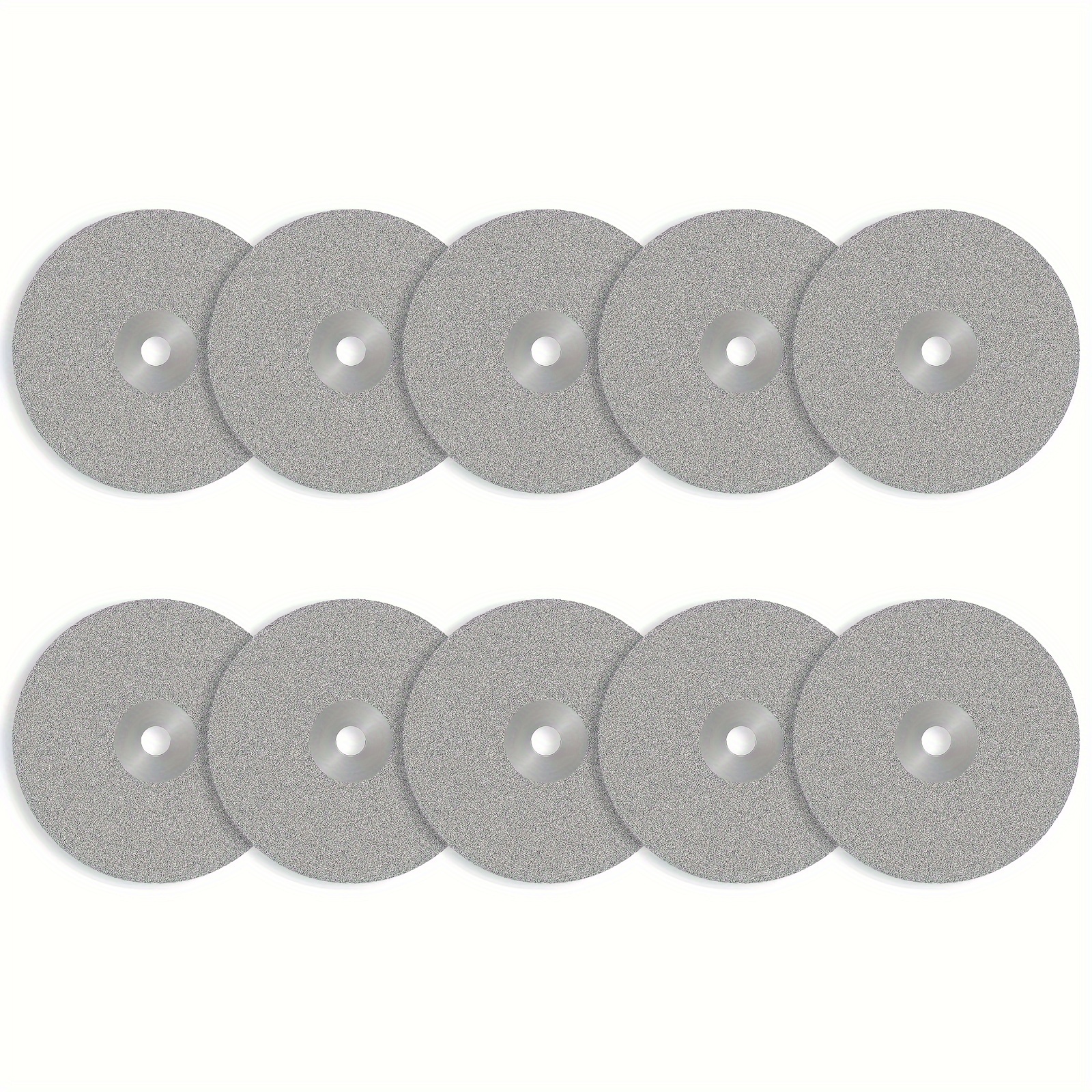 

10pcs Steel & Carbide Drill Bit Sharpener Discs - Iron & Precious Stone, Easy-to-use For Twist & Cobalt Drills, Ideal For Diy & Professional Use