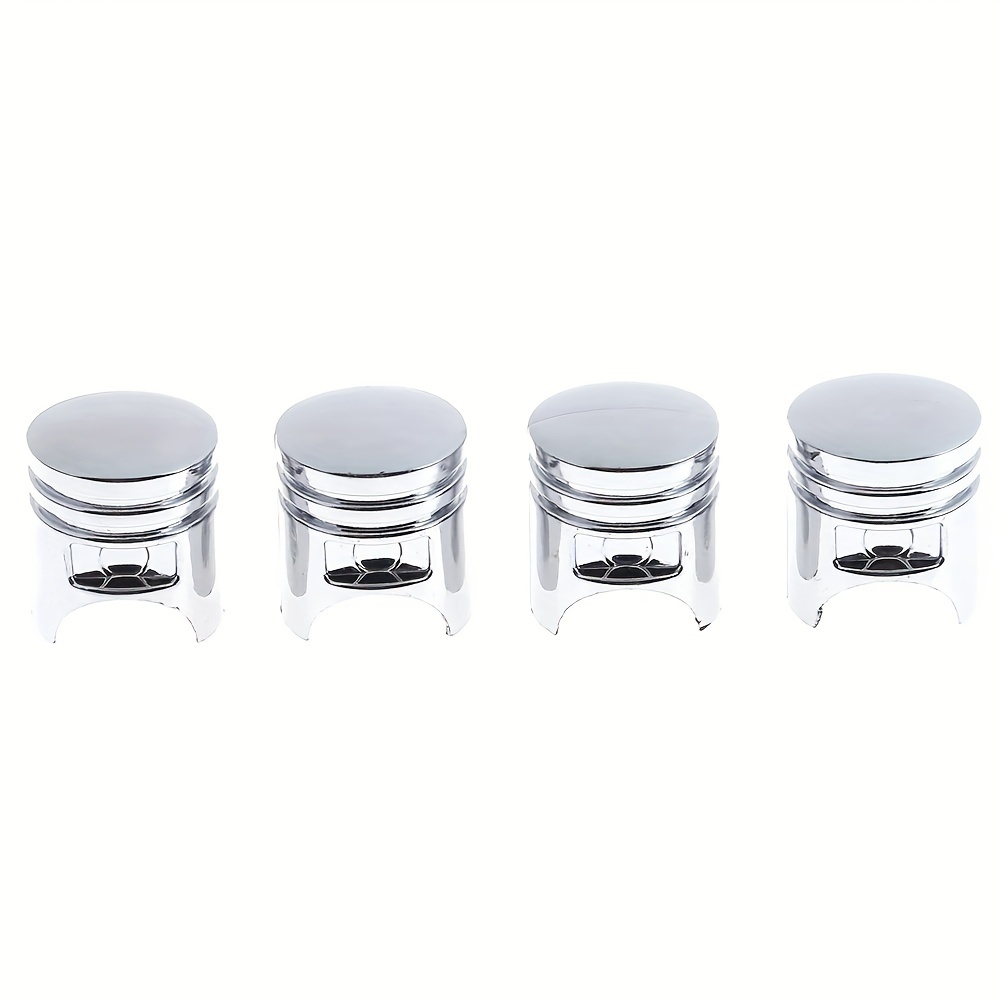 4pcs Dustproof Tire Valve Caps - Fit For Cars, Trucks, Bikes & Motorcycles - Plastic Wheel Stem Protection Covers, Tire Caps