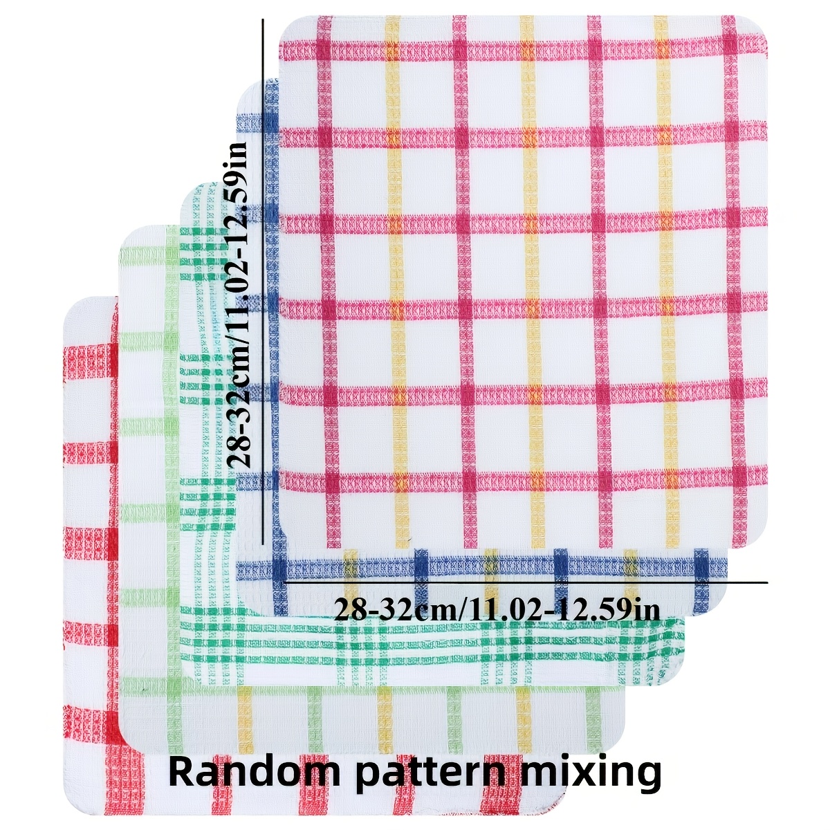 sets of 5 or 12 waffle weave dish cloths designed for quick drying and hand washing     square absorbent dishcloths feature   theme and are perfect for cleaning and drying a must have for your   and seasonal tidying u 1