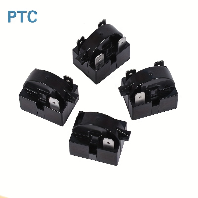 1 pieza Protector de arranque de compresor para refrigerador y congelador PTC, 1 pin, 15 ohmios