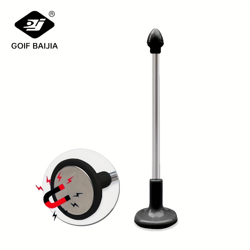TEMU 1pc Adjustable Golf Magnet Lie Angle Tool With - Swing Trainer For Swing Path Correction, Alignment Stick For / Aid For Adults & Kids (no /easy Setup)