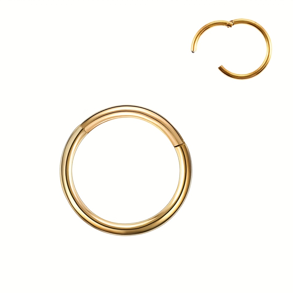 E-shop Unisex Nasenring-Piercing-Werkzeug aus Edelstahl 316L, Septumring, Concha-Ring-Ohrring, Conch-Piercing-Schmuck,