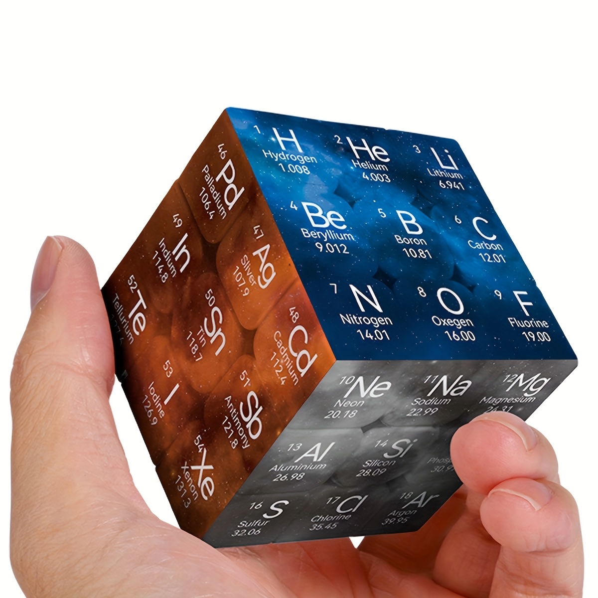 3x3 Cúbico de Velocidad Rompecabezas - La Tabla Periódica de Elementos A-Z