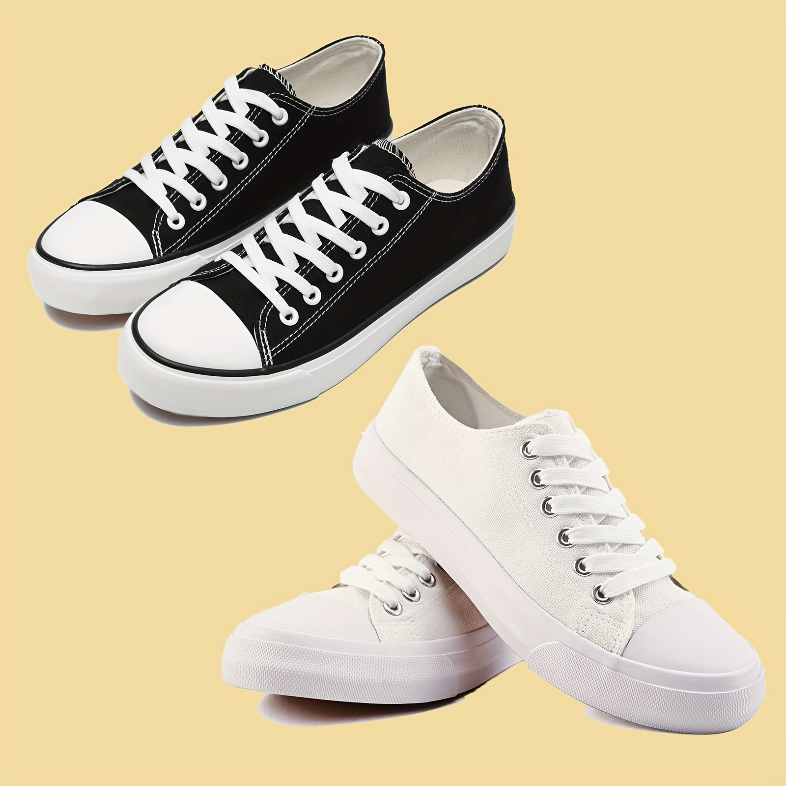 

1 Pair Of Women's Casual Sneakers, Women's Casual Shoes, Stylish, Comfortable, A Must For Students