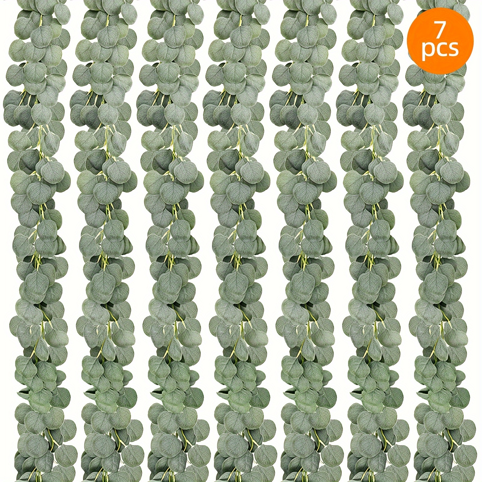 

Superlele 7pcs 41ft Eucalyptus , And Christmas Decorations, , Eucalyptus Vine Plants, , For Table , , , , Decoration