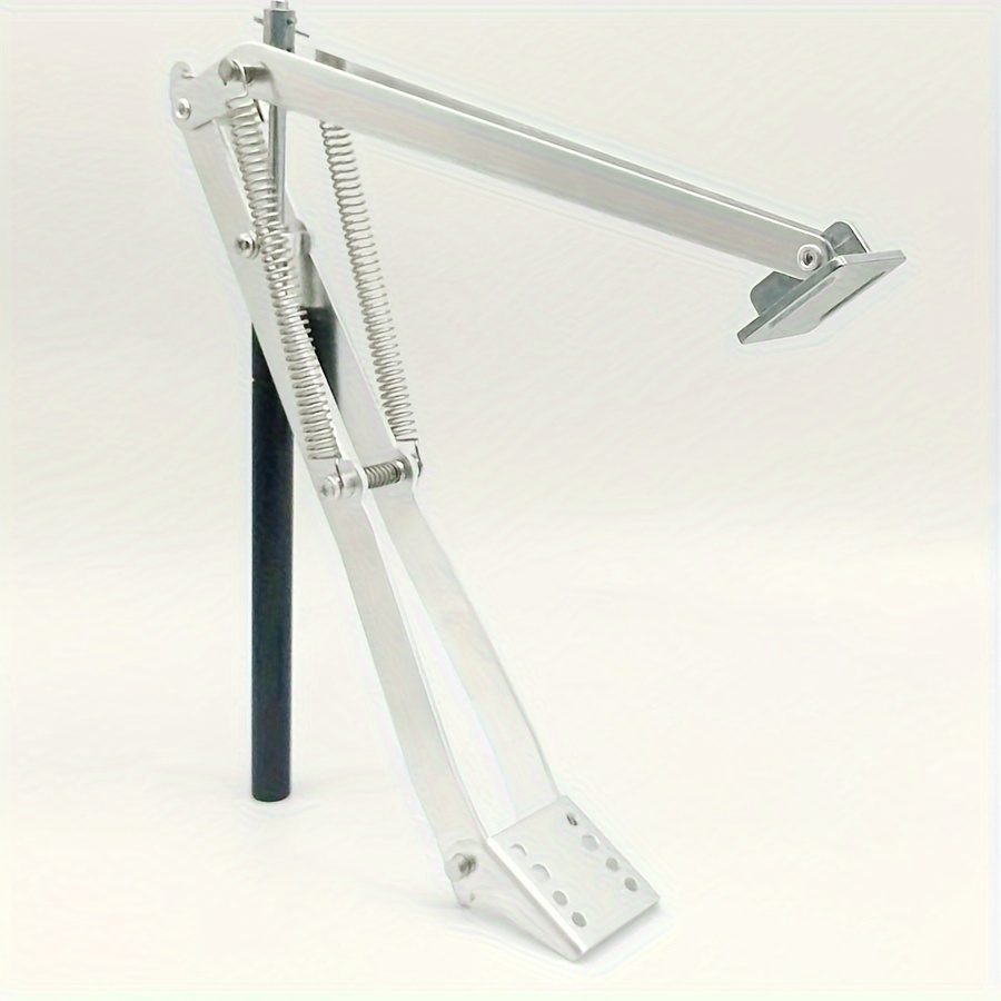 Image of Automatic Window Opener For Greenhouses, Featuring Natural Temperature Control With Single And Double Spring Mechanisms, In Silvery Aluminum Alloy