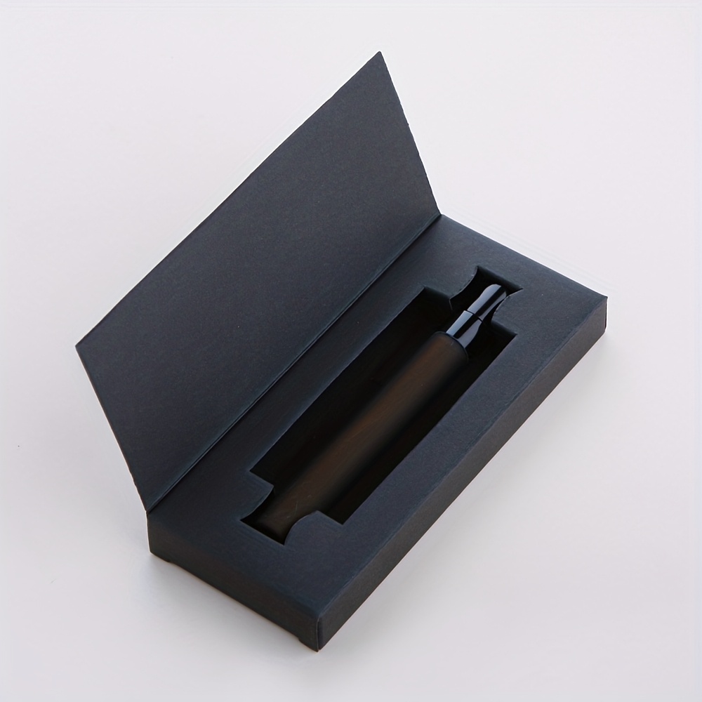 TEMU Lot de 12 flacons pulvérisateurs de luxe en verre dépoli de 10 ml avec boîte d'emballage , vaporisateur vide pour le parfum