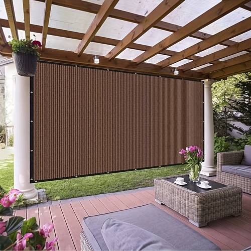 breathable privacy mesh sunscreen