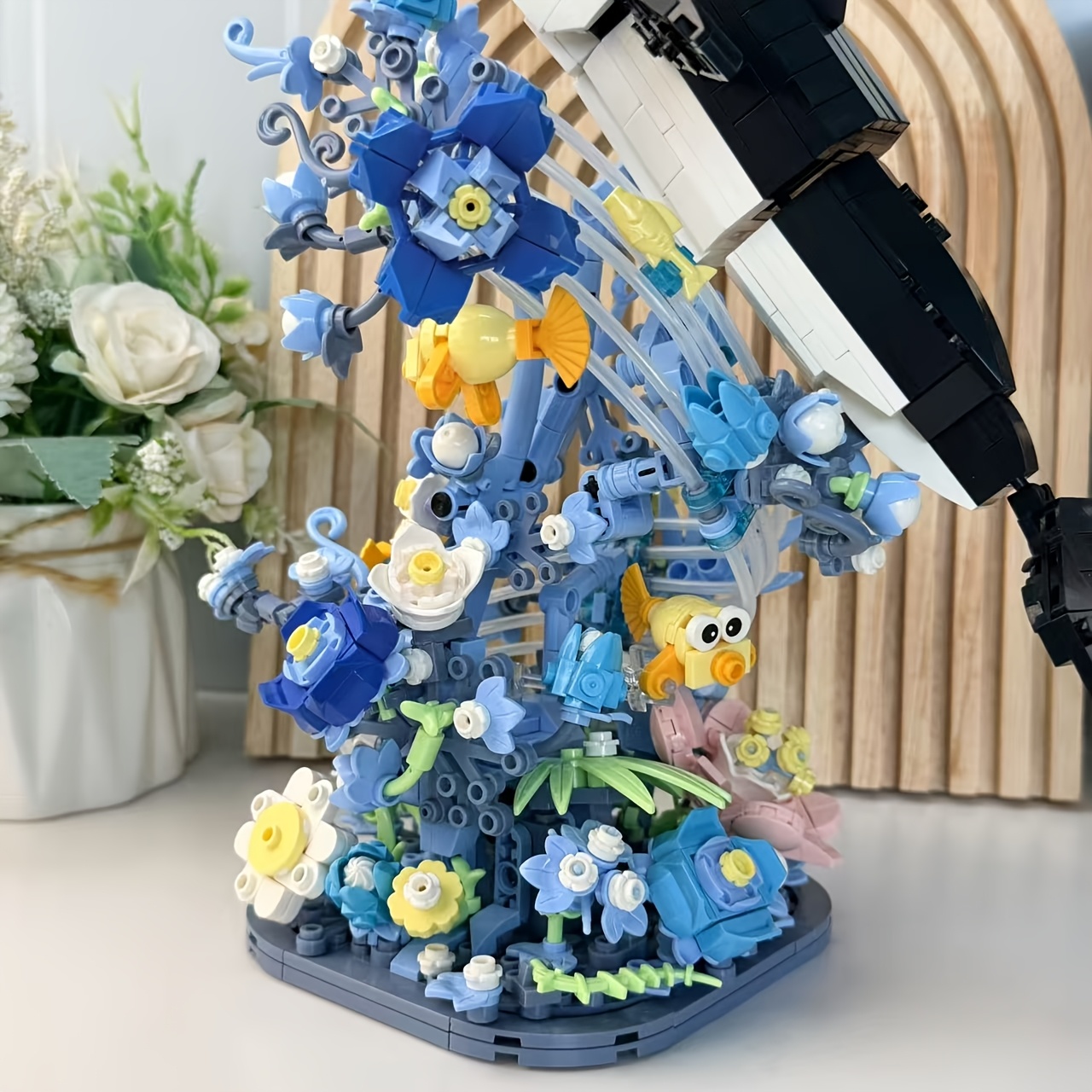Ocean World Orca Building Blocks Assembly Toy