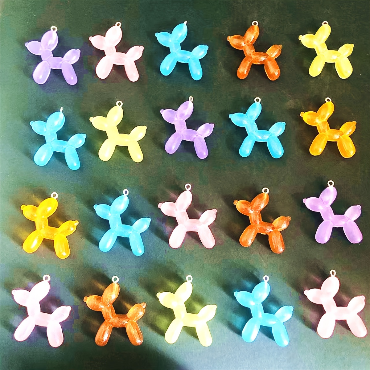 

10/30/50/100pcs Dog - Keychain, , Necklace Pendants, Making 3d Accessories - Craft Supplies