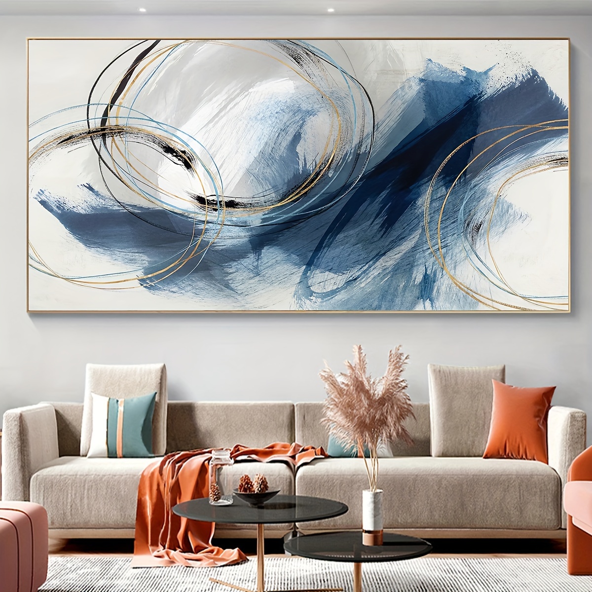 Wieco Art Sea Waves Large Canvas Prints Wall Art Ocean Beach Pictures  Paintings Ready to Hang for Living Room Bedroom Home Decorations Modern