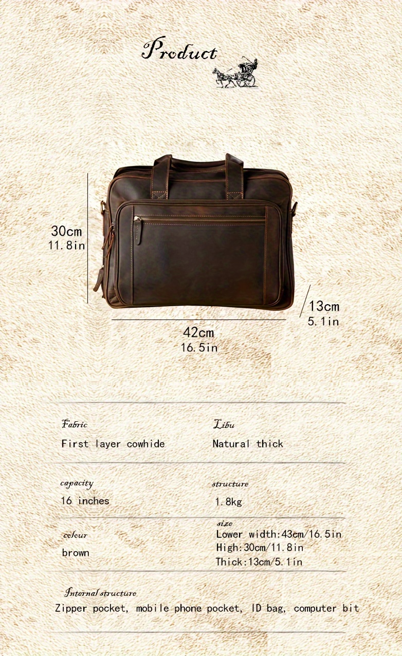 Leather Bag Inside Compartments