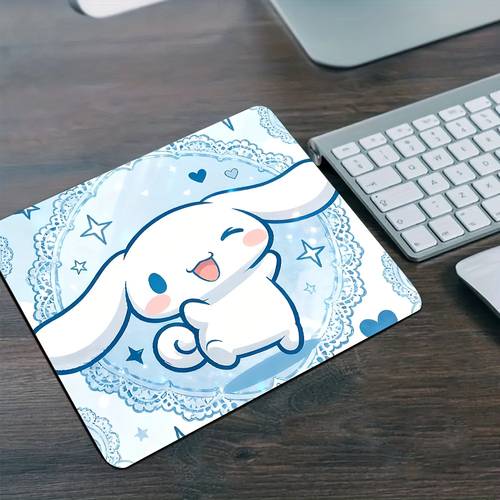 mouse pad cute art desk with non slip base portable durable computer accessory for office gaming study compatible with pc laptop themed