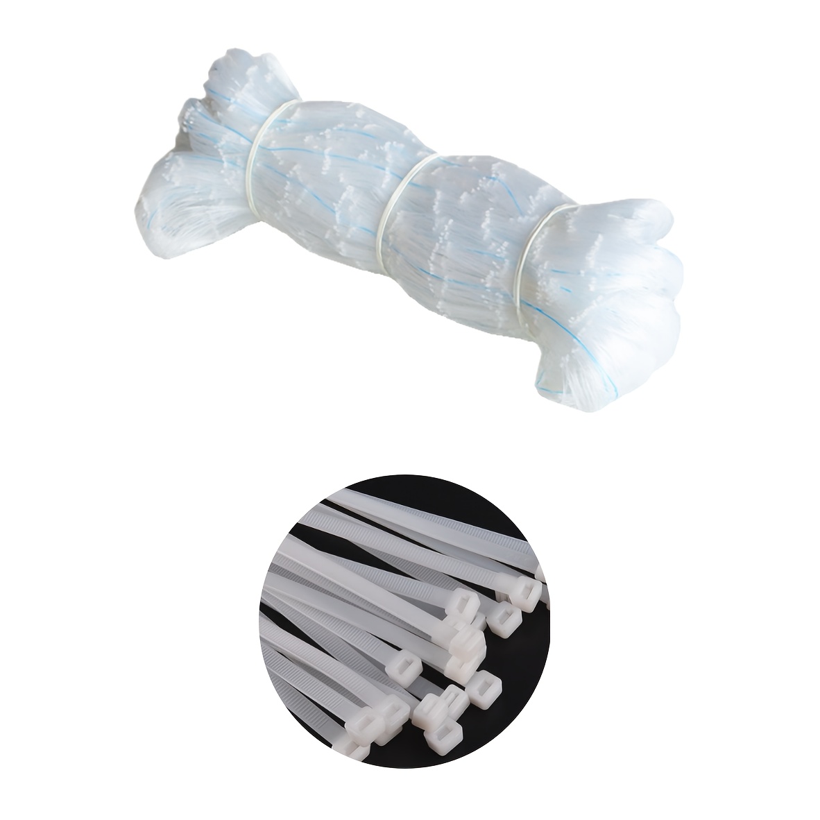 Image of Transparent Mesh Cat Fence For Balcony - Pet Safety Net With 20 Plastic Ties Suitable For Windows Indoor/outdoor Cats Birds Or Fruit & Vegetable Protection Net