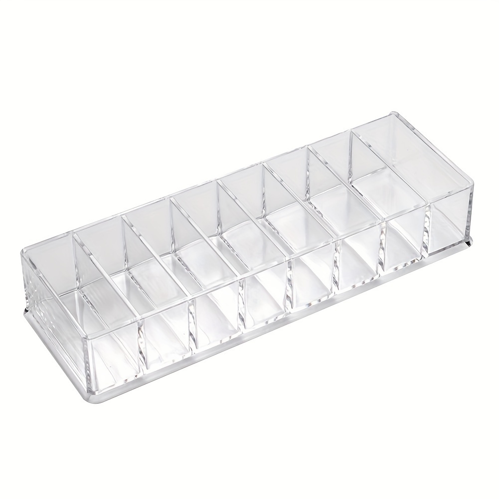 NICENEEDED 12x Transparente Nagelboxen - 7,8x7x1,8 Cm, Mit Doppelseitigem Klebeband Für Press-on-Nägel