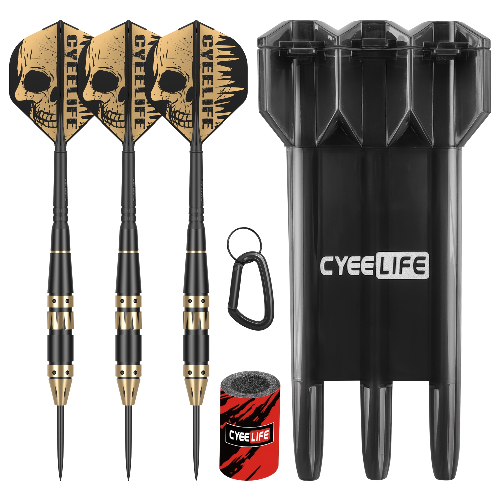 26G Hard Dart Metalen Naald Puur Koper Professionele Geïntegreerde Staart Dart met Dart Opbergdoos