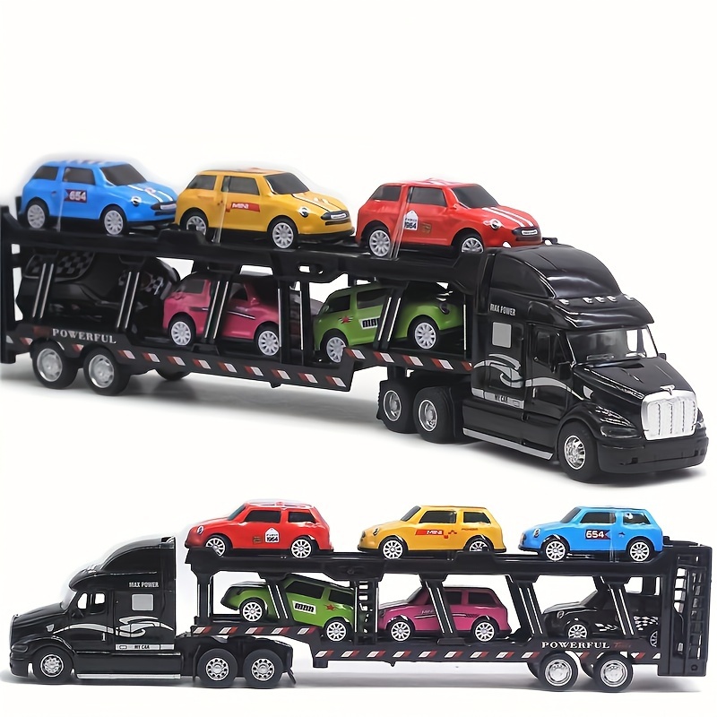 Camión Carro Juguete Toysrus Camión Transporte Aleación 1:48 Mini