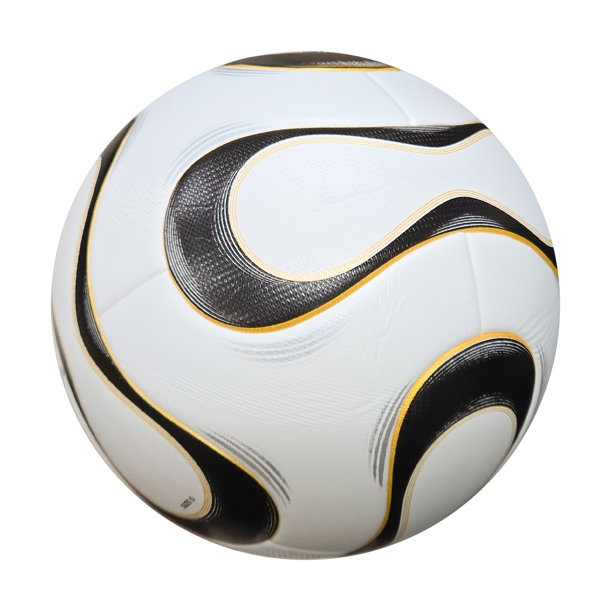 TEMU 1 Pu Material Size 5 Soccer Ball, Adult Training Ball, Seamless Durable Waterproof Anti-slip Design, Indoor/outdoor Sports Gift Ball