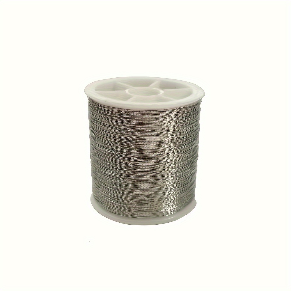 1/2pcs 100m Golden/silver 109 Yards Durable Overlocking Sewing Machine Threads Polyester Cross Stitch Strong Threads For Sewing